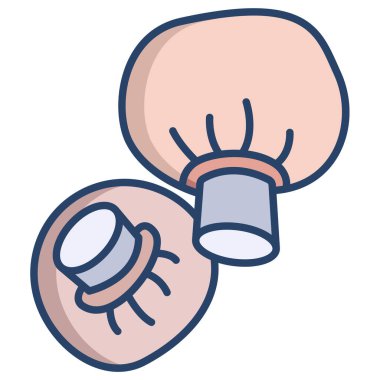 Bir mantarın çizimi