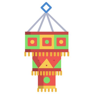  fener ağ simgesi, vektör illüstrasyonu