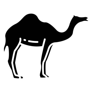 Basit vektör simgesi, Deve hayvanının çizimi