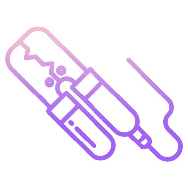 kablo simge vektör çizim 