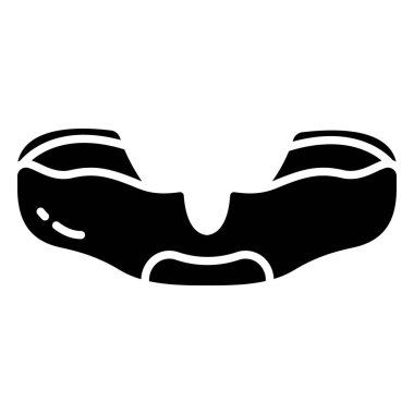 Siyah ve beyaz vektör çizimi maske takan bir kadın.