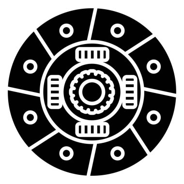 seo modern simgenin siyah ve beyaz vektör illüstrasyonu