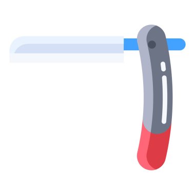 jilet simgesi. Beyaz arkaplanda vektör illüstrasyonu