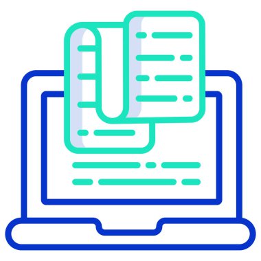 Eğitim. Web simgesi basit illüstrasyon