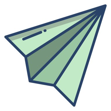 Bir koninin vektör illüstrasyonu