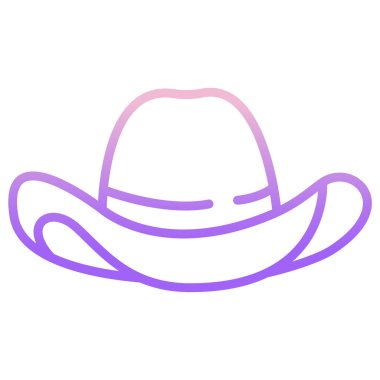  hat web simgesi, vektör illüstrasyonu