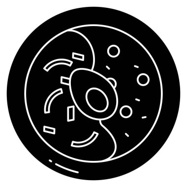 Pirinç körisinin vektör çizimi