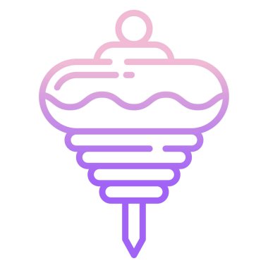 Basit vektör simgesi, Spinner illüstrasyonu