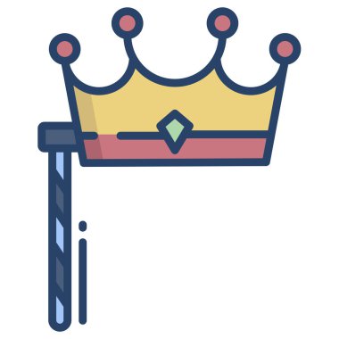 maske simgesi vektör illüstrasyonu 