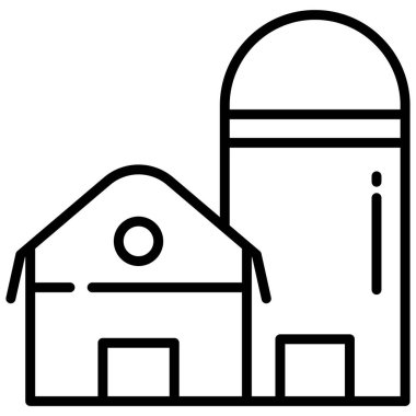 Ev. Web simgesi basit illüstrasyon