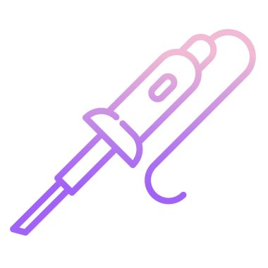 Beyaz arkaplanda basit vektör çözme simgesi