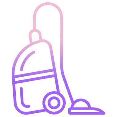 Vakum Temizleyici Web simgesi basit vektör illüstrasyonuName