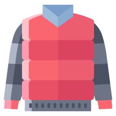 Düz tuğla simgesi, vektör illüstrasyonu