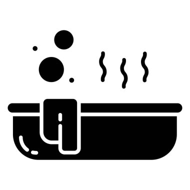 Küvet vektör çizim 