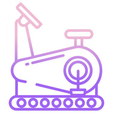 robot. Web simgesi basit illüstrasyon