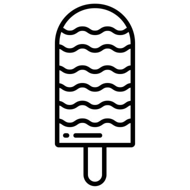 Dondurma. Basit tasarım
