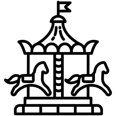 At Sürücüsü simgesinin vektör çizimi