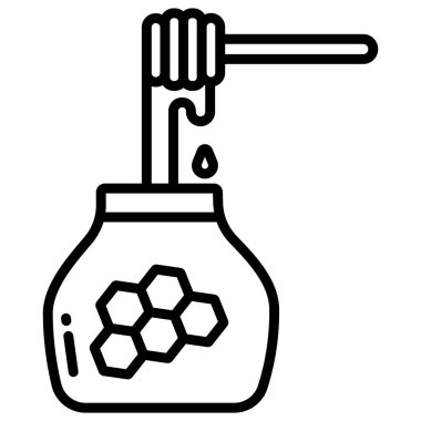 Tatlım. Web simgesi basit illüstrasyon