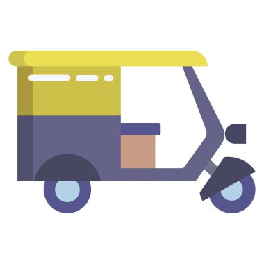 Restoran teslimatı Web simgesi basit illüstrasyon 