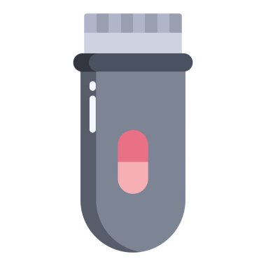 Kesici basit simge, vektör illüstrasyonu