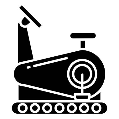 robot. Web simgesi basit illüstrasyon