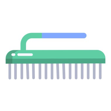 Tarak. Web simgesi basit tasarım