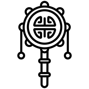 Basit vektör simgesi, Bolang Gu illüstrasyonu