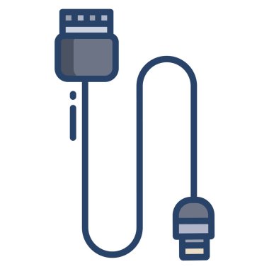 Kablolu yayın. Basit resimleme