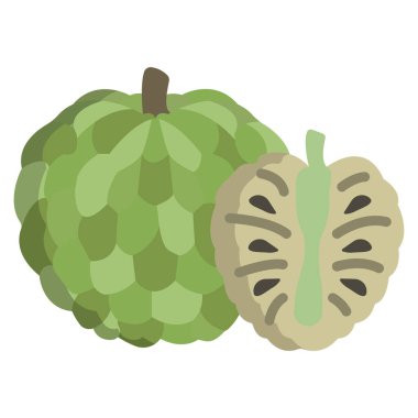 beyaz arkaplanda izole taze meyveler