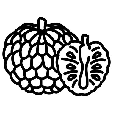 Siyah ve beyaz oymalı bir el çiziminin vektör çizimi