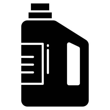 Deterjan. Web simgesi basit illüstrasyon