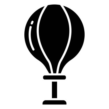 Basit vektör simgesi, hız torbasının çizimi