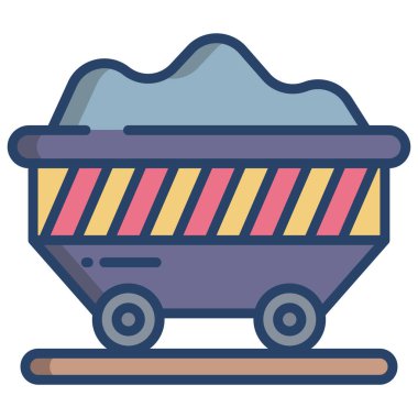 Kürek. Web simgesi basit tasarım