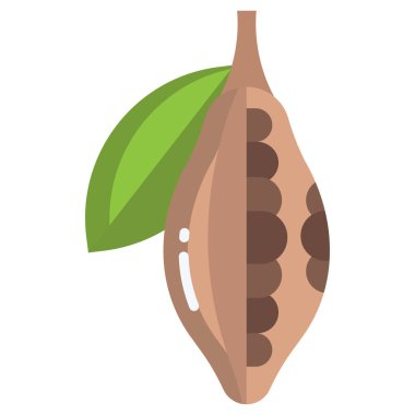 meyve ikonu vektör illüstrasyonu 