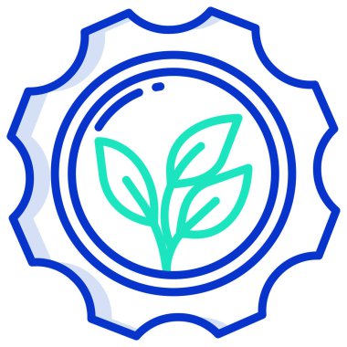 Yeşil yaprak simgesinin gösterimi