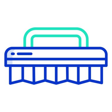 fırça. Web simgesi basit illüstrasyon