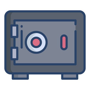 Okul dolapları vektör simgesi