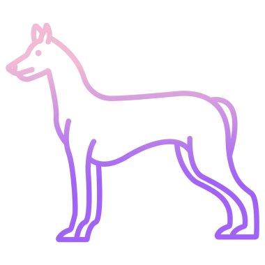 Firavun Av Köpeğinin vektör çizimi