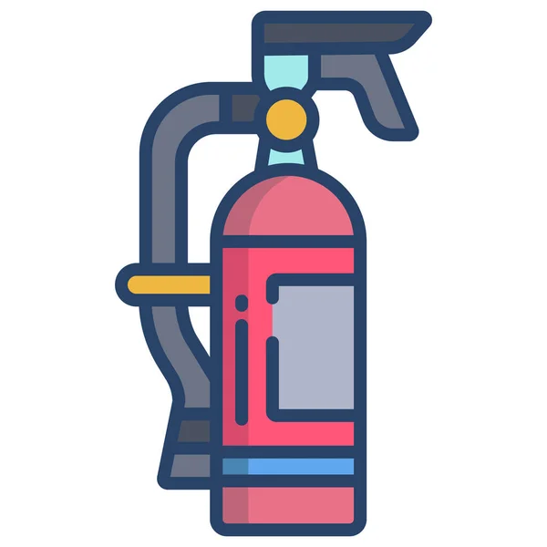 Fire Extinguisher Web Icon — Stock Vector