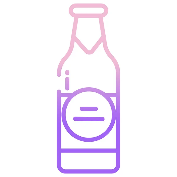 Ícone Web Cerveja Ilustração Vetorial — Vetor de Stock
