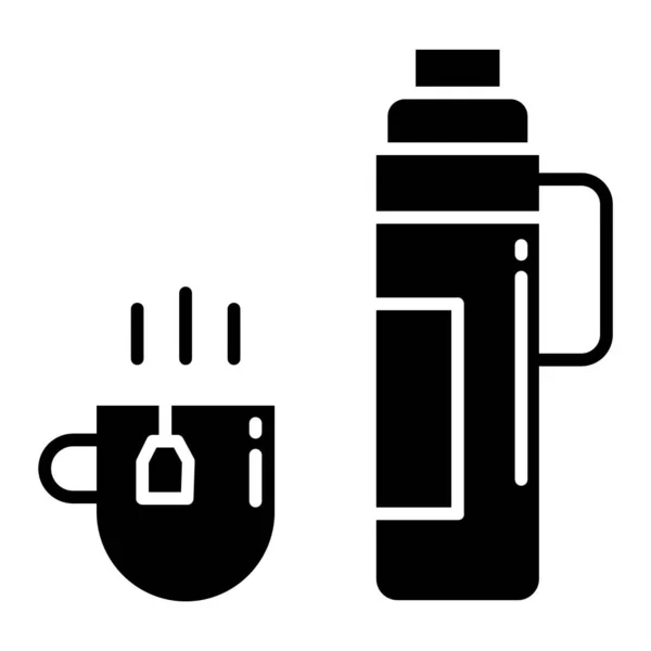 Einfache Illustration Des Getränkevektorsymbols Für Das Web — Stockvektor