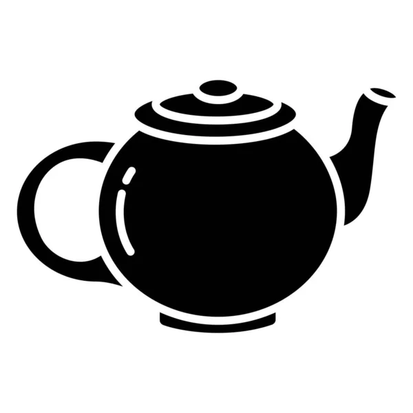Tee Einfaches Vektor Symbol Auf Weißem Hintergrund — Stockvektor