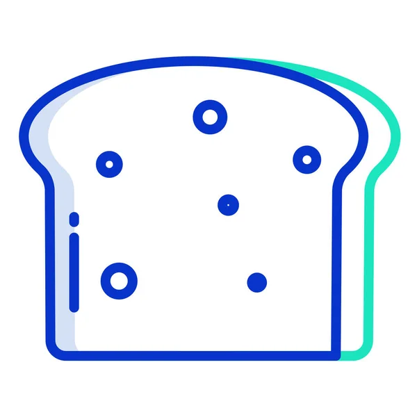Food Vector Glyph Color Icon — Stock Vector