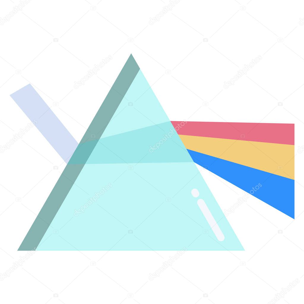 pyramid. web icon simple illustration