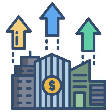 Değerlendirme web simgesi basit vektör çizimi