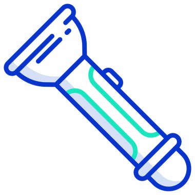 el feneri. Web simgesi basit illüstrasyon