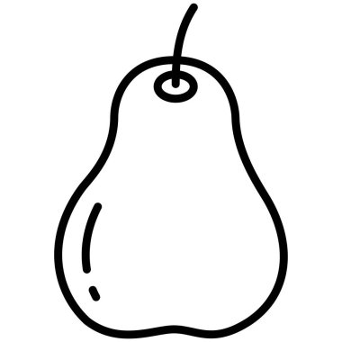 armut ağ simgesi basit illüstrasyon