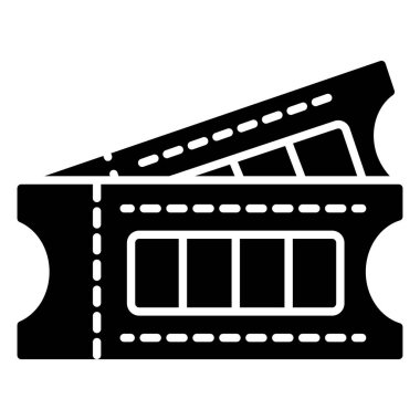 Biletler, web simgesi basit tasarım