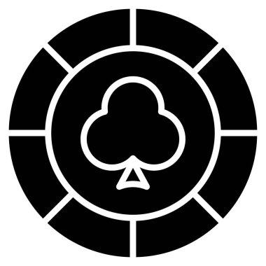 Kulüpler, web simgesi basit illüstrasyon