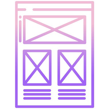 Modern b 'nin vektör illüstrasyonu eksik simgesi